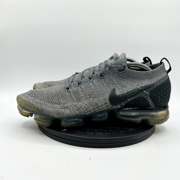 NIKE AIR VAPORMAX FLYKNIT 2 DARK GREY Mens size 11.5 - Picture 2 of 9